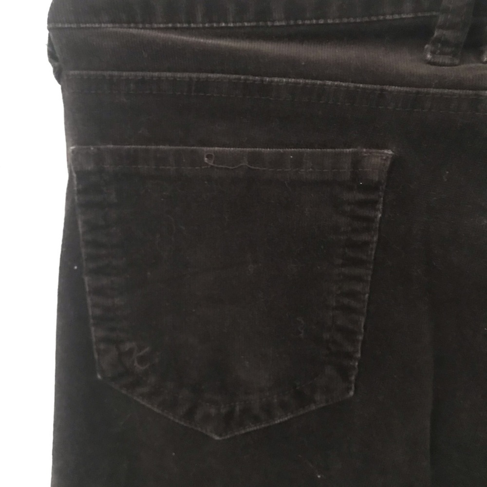 DARK BROWN Stretch Corduroy Skinnies - Picture 5 of 5